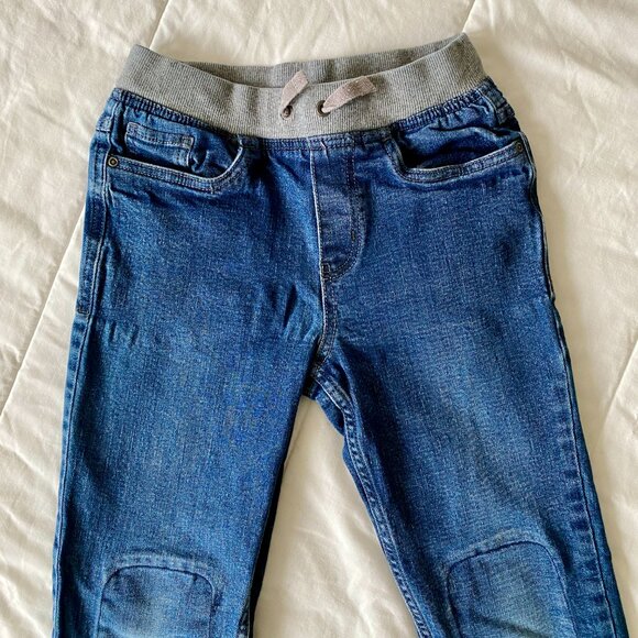 Hanna Andersson Pull-On Classic Denim Jeans Pants Size 10 - Picture 2 of 12